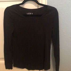 Long sleeve black shirt